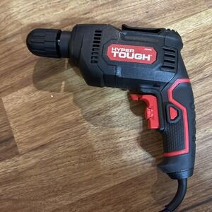 Hyper Tough‎ 5 Amp Corded Drill, 3/8 inch Keyless Chuck, Variable Speed, Lock-on